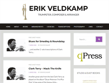 Tablet Screenshot of erikveldkamp.nl